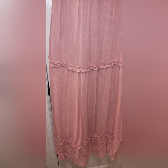 Shinestar brand tiered Maxi Sundress Size Large New With Tags - Picture 7 of 9